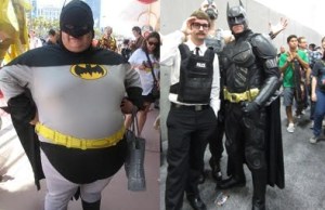 Batman-now-then Batman 1999 v 2012